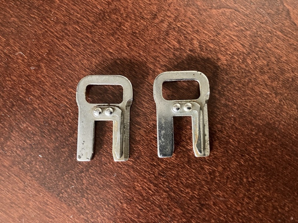 Two 2 Tab Stops for Royal 5 or 10 Typewriter OEM Part Flatbed