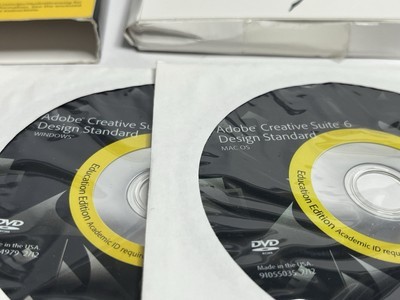 Adobe Creative Suite 6 Design Student And Teacher Windows Mac With Product Code