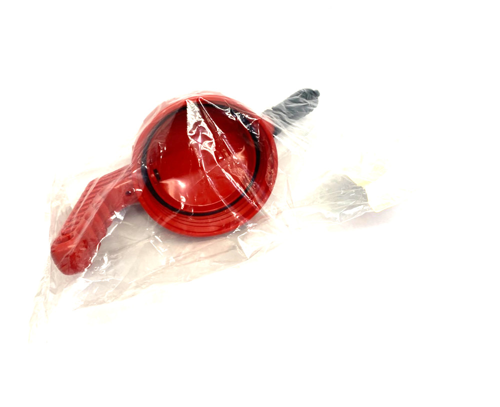 Oilsafe 100408 Mini-Spout Lid, Red