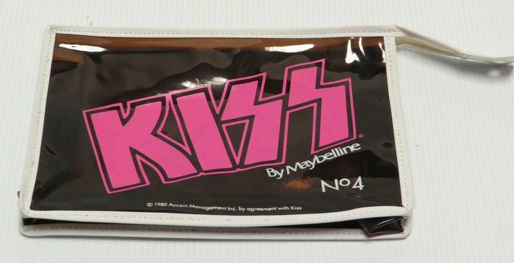 KISS AUSTRALIAN MAKEUP BAG #4 1980 AUCOIN