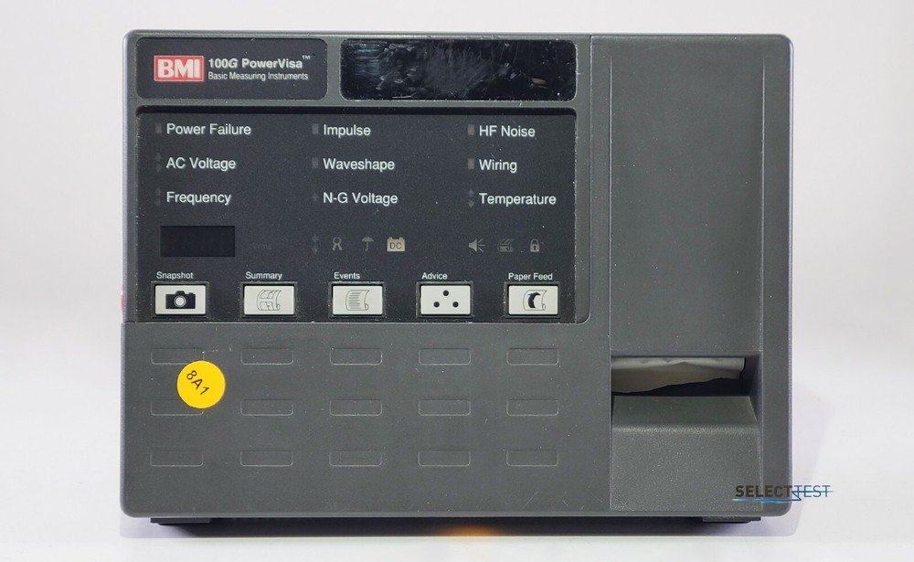 BMI DRANETZ 100G POWERVISA POWER QUALITY ANALYZER ****LOOK**** (REF.: G)