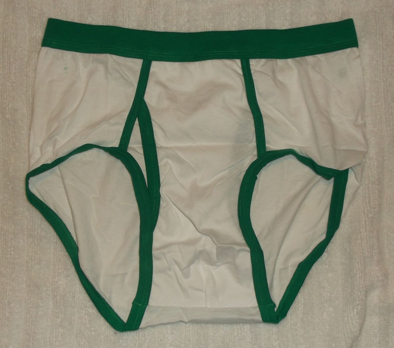 Men's Pattern / Cartoon / Colored Waistband Adult Briefs Underwear S, M, L