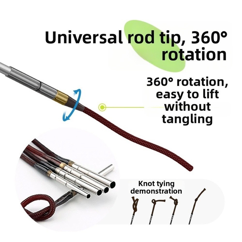 Telescopic Rod Stream Casting Smooth Casting Carbon Fiber Construction