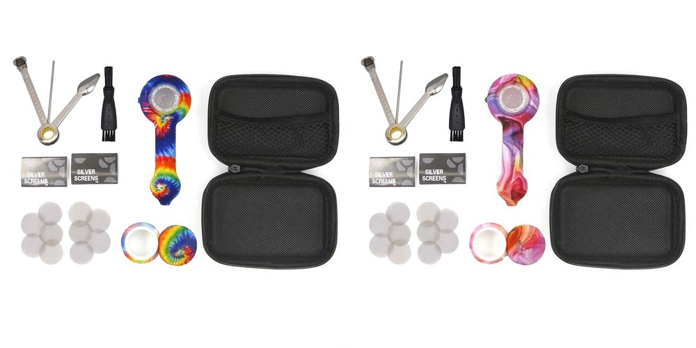 Blind Box Silicone Hose Kit - Portable Set w/ Assorted Tools & Storage Case