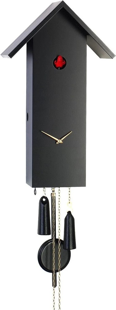 Black Cuckoo Clock, Modern Cuckoo Clock, Handmade Cuckoo Clock Germany, Cuckoo