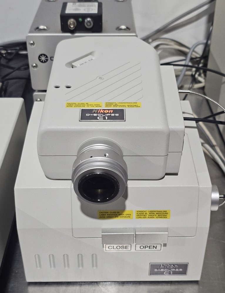 Nikon D-Eclipse C1 Confocal Microscope System w/Coherent Sapphire Laser Unit