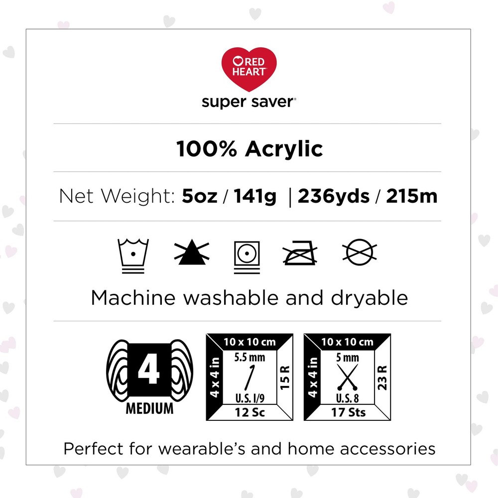 Super Saver Yarn, 3 Pack, Ocean 3 Count