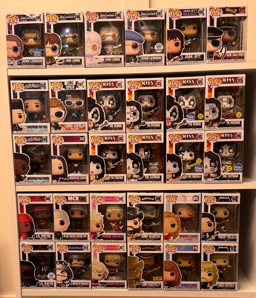 Funko POP! Rocks 75+ Different Musical Artists-Some with Multiple Variants!