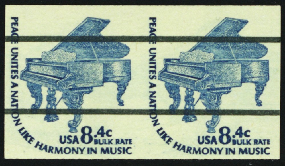 1615Ce, MNH 8.4¢ Imperforate Pair Major Error *- Stuart Katz