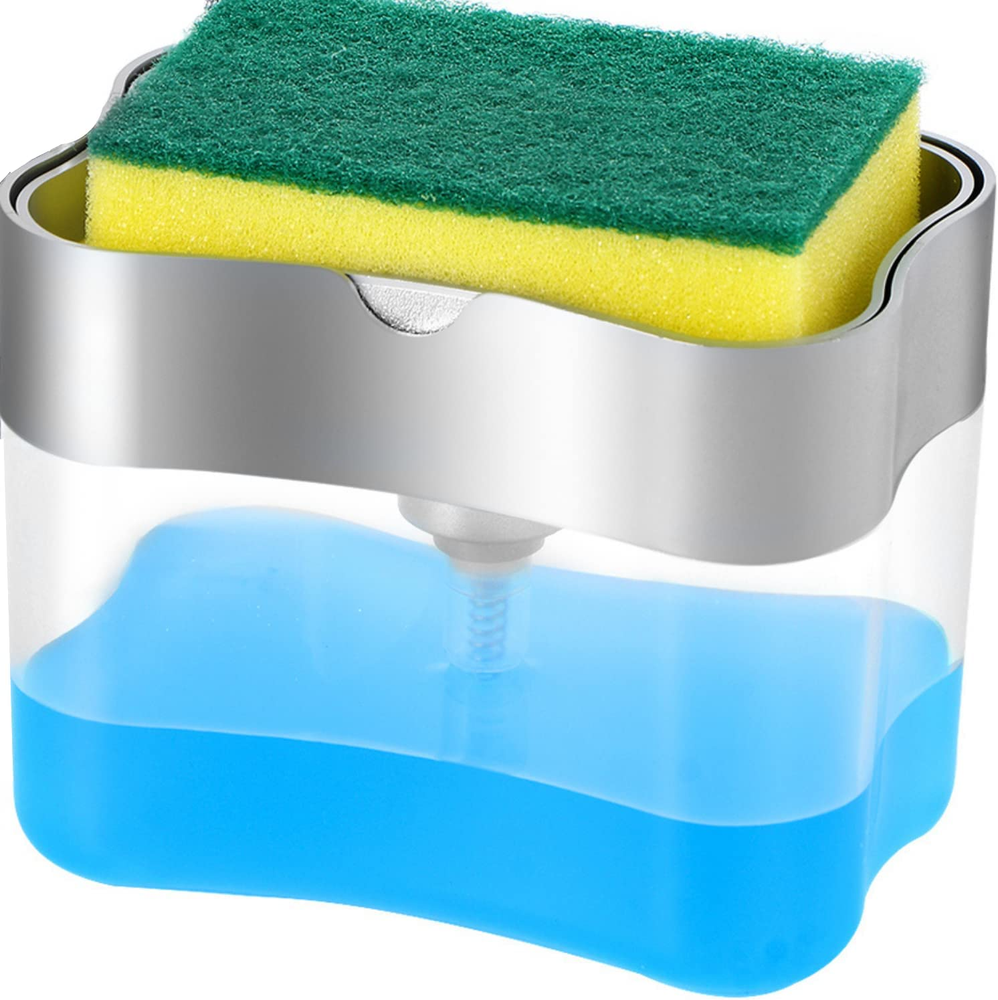 Premium Quality Dish Soap Dispenser with Added Features Countertop Kitchen Sink