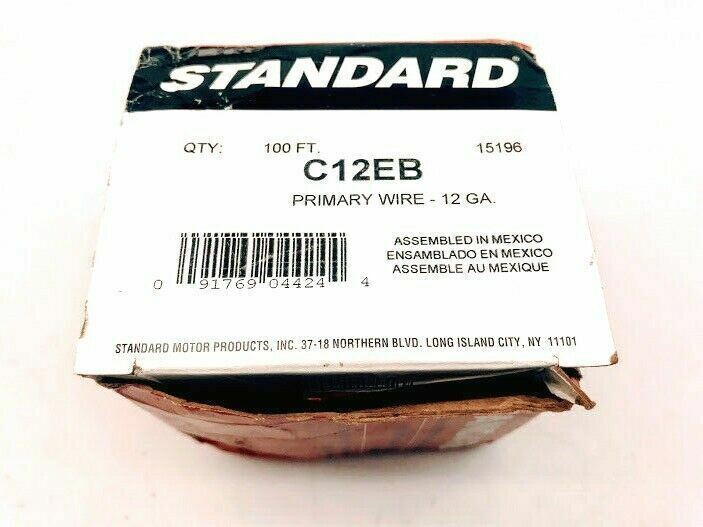 Standard C12EB Primary Wire 12 ga. 100 ft