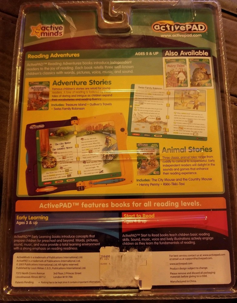 Active Minds Active Pad 2 book pack - Adventure Stories.