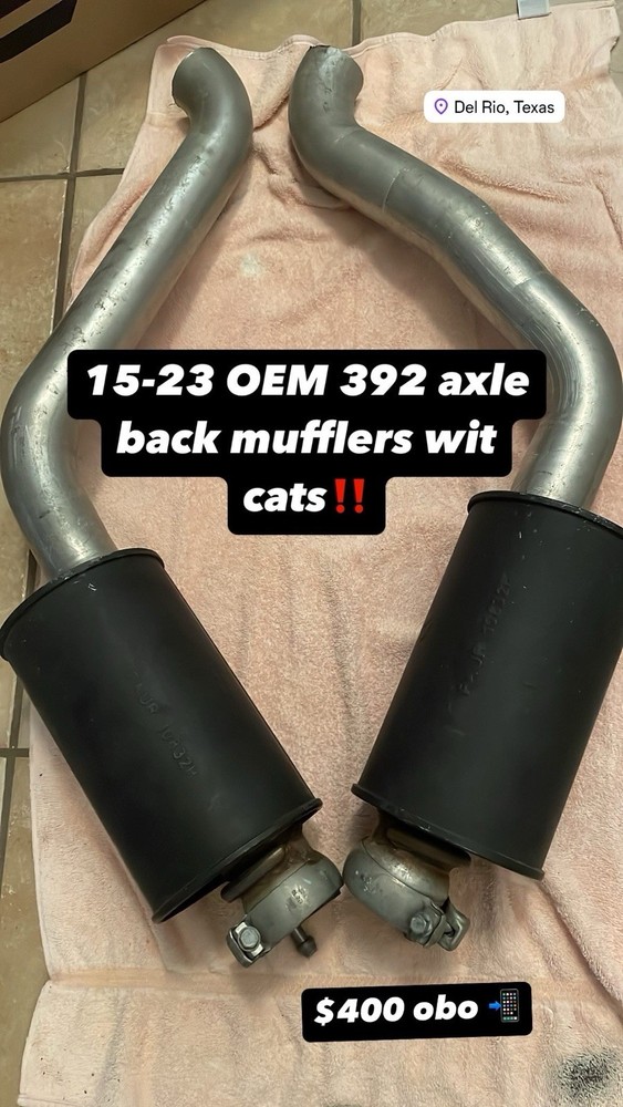 Axle Back Mufflers