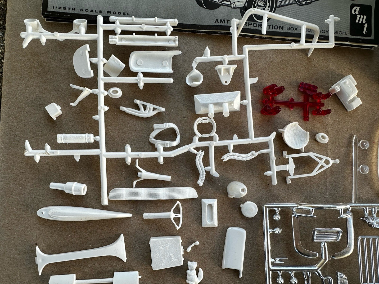 KIT#1-VINTAGE AMT '63 CUSTOMIZING KIT CORVETTE CONVERTIBLE 06-913-149