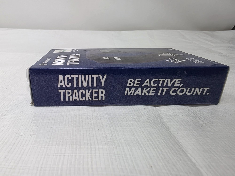 GEMS Bluetooth Activity Tracker w/Adjustable Navy Band