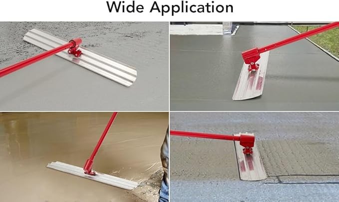 48"x8" Bull Float Magnesium Concrete Float Concrete Tool Trowel Float Aluminum