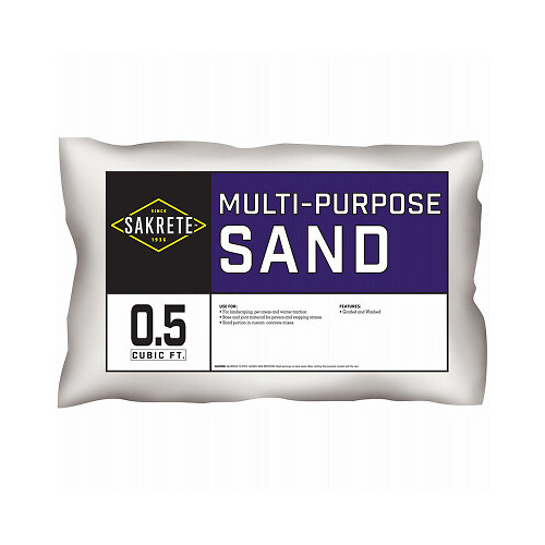 Sakrete 40100223 Multi-Purpose Sand, .5 cu ft - Quantity 1