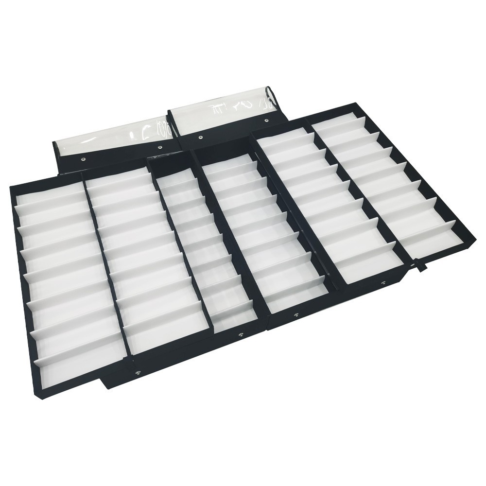 64 Pairs Portable Eyeglasses Display Case Storage Box Organize Sorting