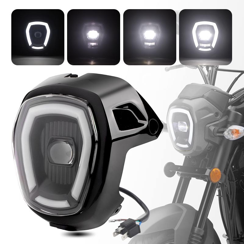 LED Headlight Assembly High Low Beam + DRL Lamp For Honda Navi NVA110B 2016-2021