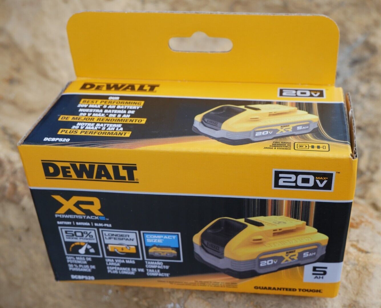 DeWALT DCBP520 POWERSTACK 20V Lith-Ion 5.0Ah Battery ✅ NEW ✅