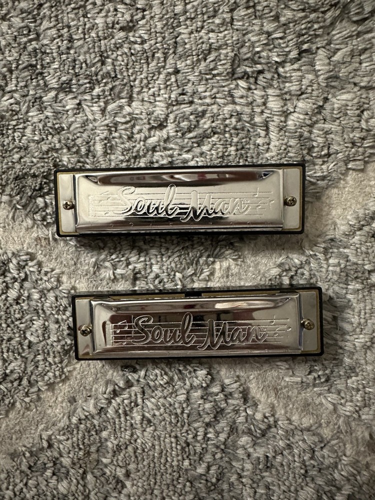 Soul Man Harmonicas D And E Set