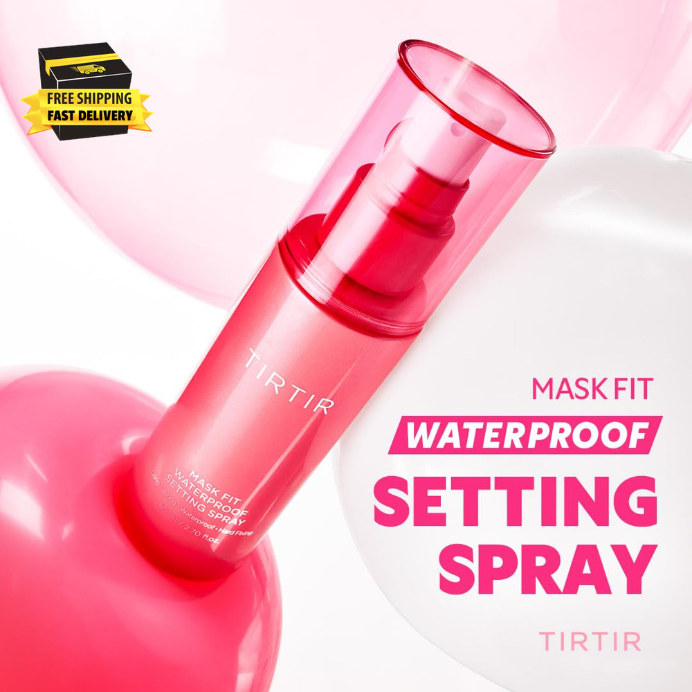 Waterproof Setting Spray – 24 Hour Long Lasting Fix, Sweatproof Water Resistant