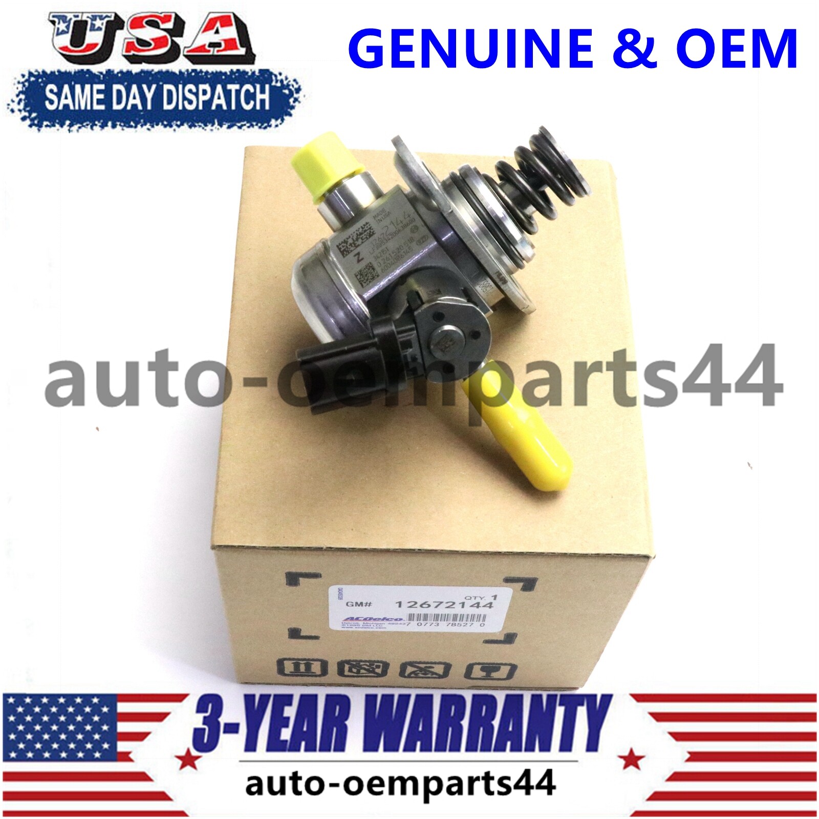OEM Genuine for GM Engine Mounted Fuel Pump 2015-2022 2.0 2.5 Models 12672144