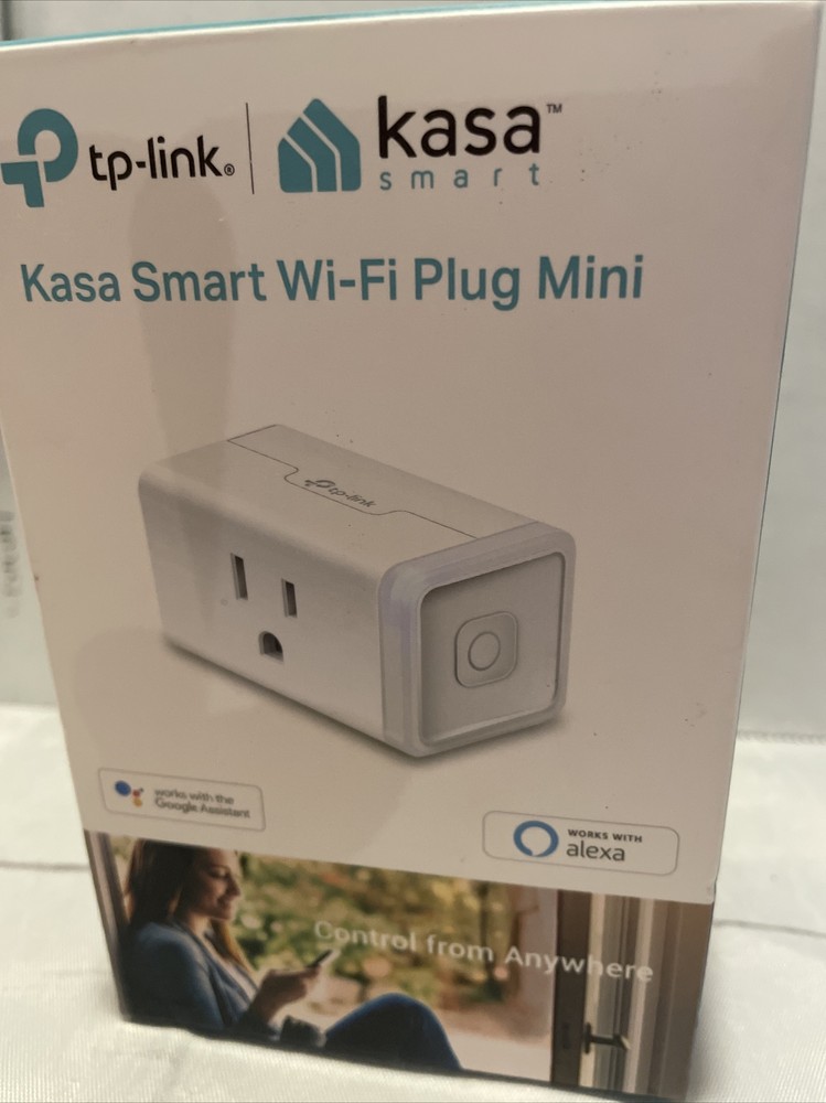 TP-Link Kasa Wi-Fi Smart Plug Mini Alexa & Google Compatible