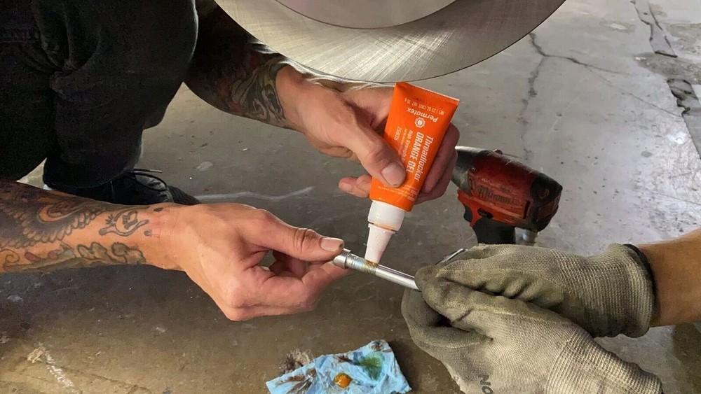 Permatex 25005 High Strength Removable Threadlocker Orange Gel, 5 g
