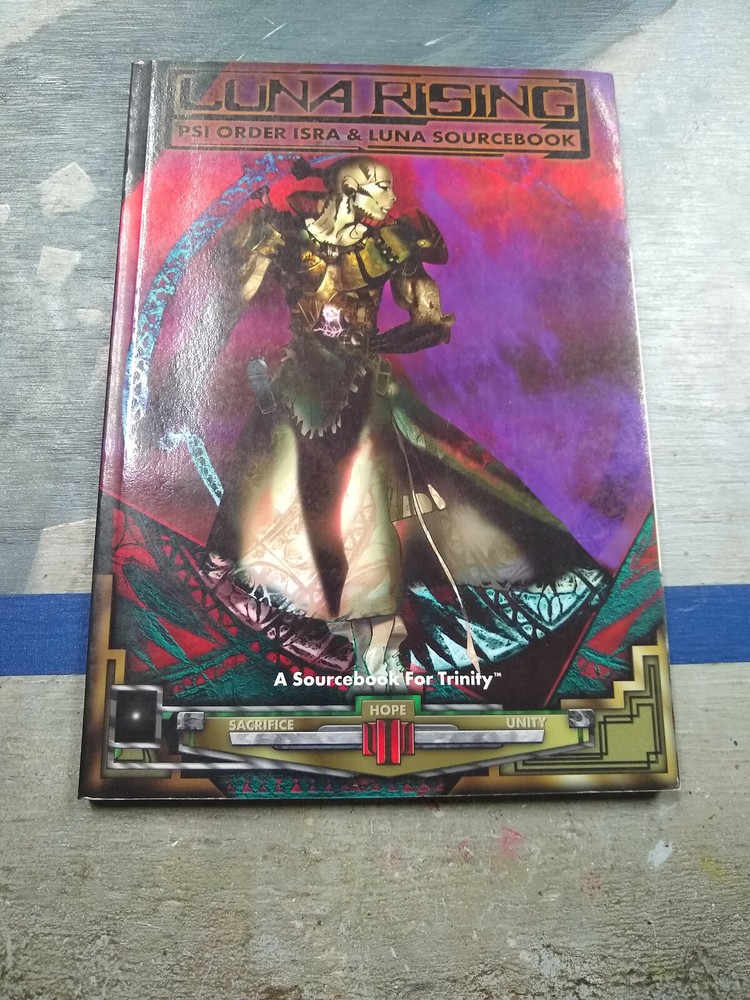 Luna Rising  Psi Order Isra & Luna Sourcebook     Trinity   WW9002  White Wolf