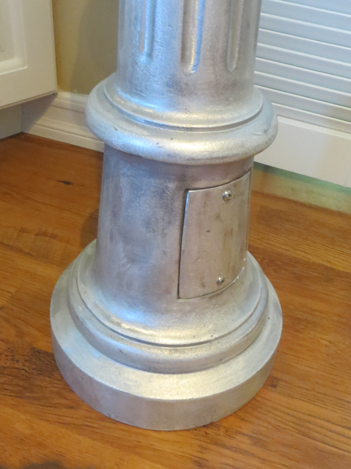 Post Pedestal for mounting a Police Gamewell Call Box or Fire Alarm Box