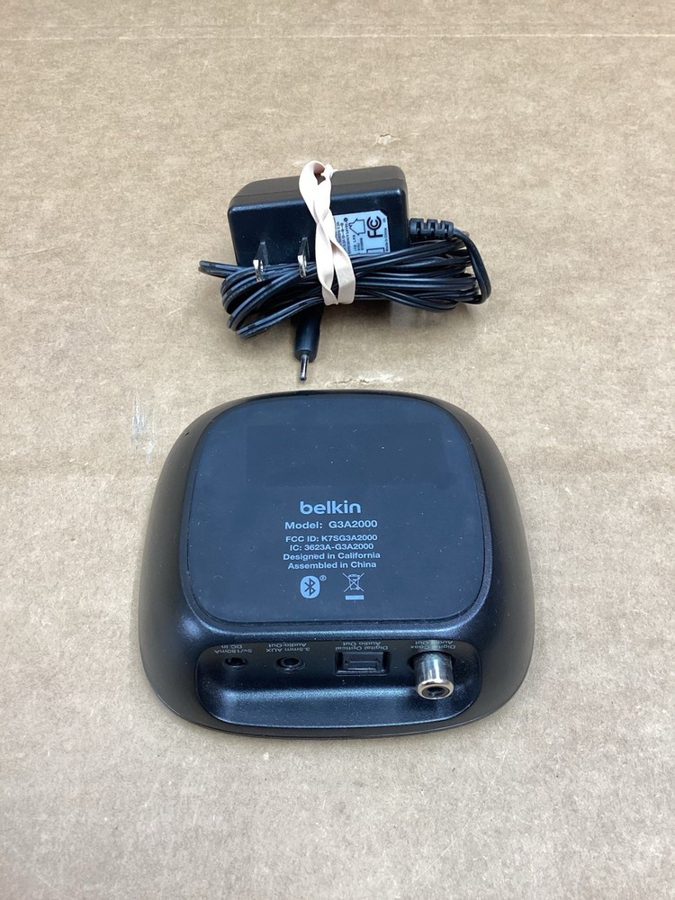 Belkin SongStream BT HD Bluetooth Wireless Music Receiver NFC Enabled G3A2000