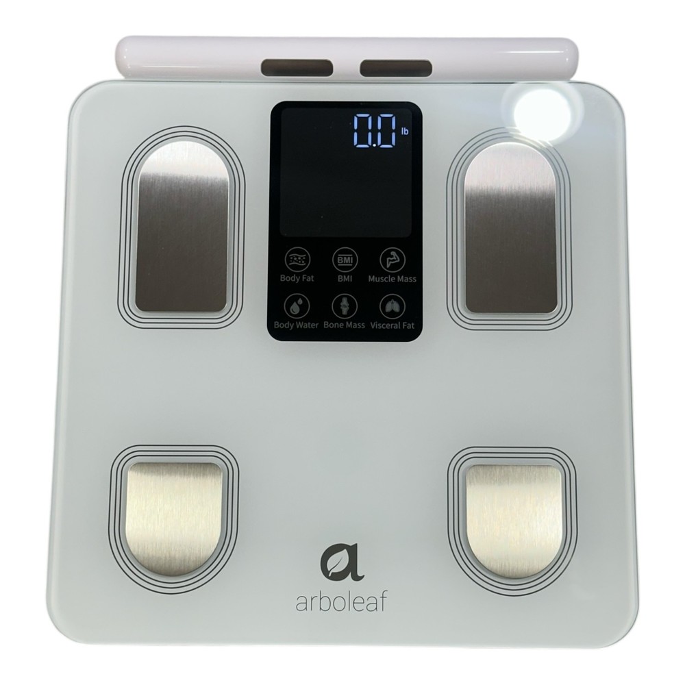 Arboleaf CS10E Eight Electrode Body Composition Smart Scale Bluetooth, Tested