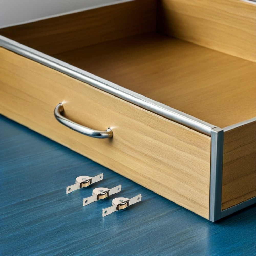 10 Pcs Sliding Door Wheels Replacement Rollers Cabinets Doors Pulleys