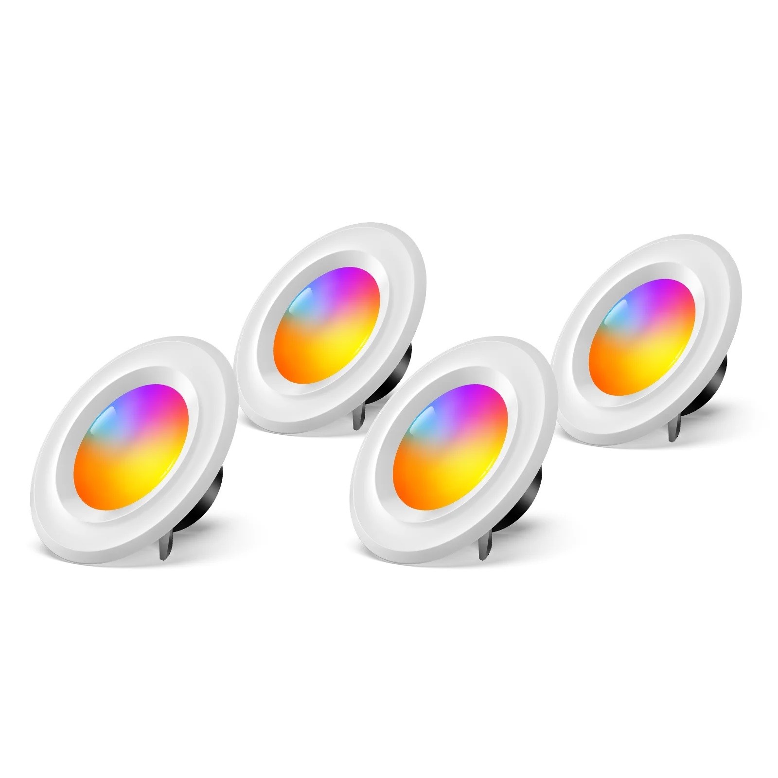 Govee Smart 6 LED Retrofit Recessed Can Lights for Indoor Living Room, Ceiling