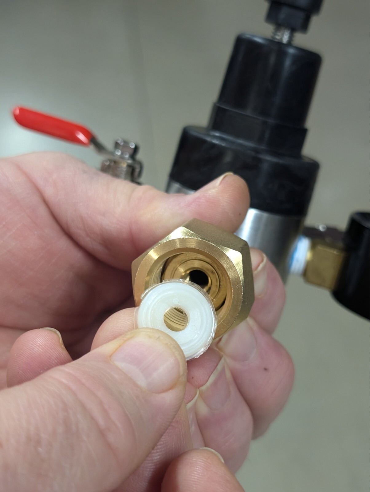 25 Pack of Nylon Washers for CO2 Regulators, CO2 Regulator Washer, Free Shipping