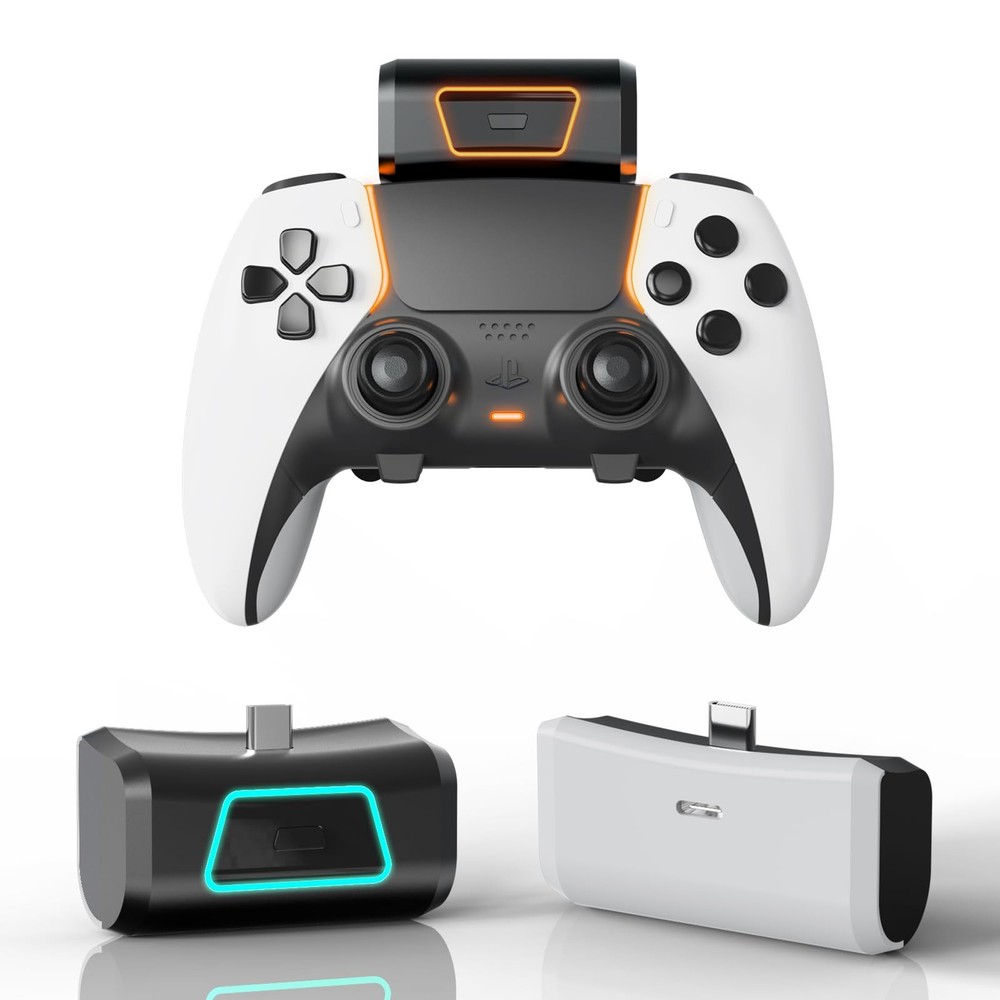 JOYTORN Rechargeable Battery Pack Compatible with PS5 Dualsense/Edge Black