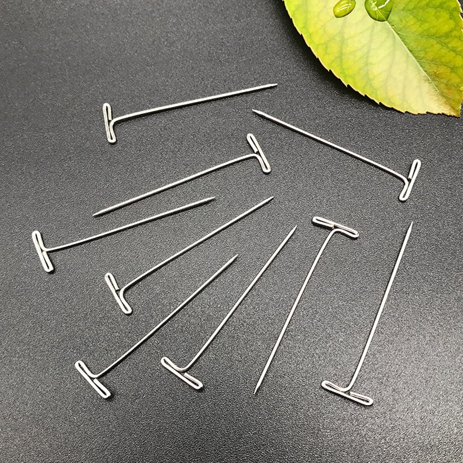 150 Pcs T Pins, Sewing Pins for Blocking Knitting, Modelling, Wig Making and Cra