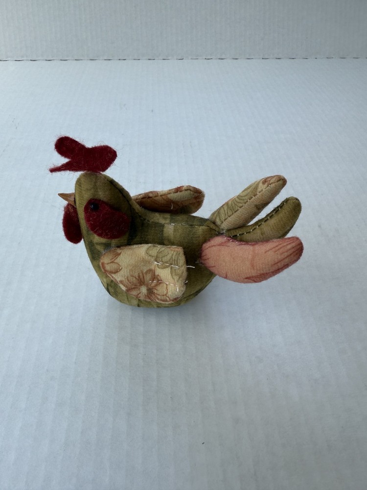 Hand Made Plush Rooster