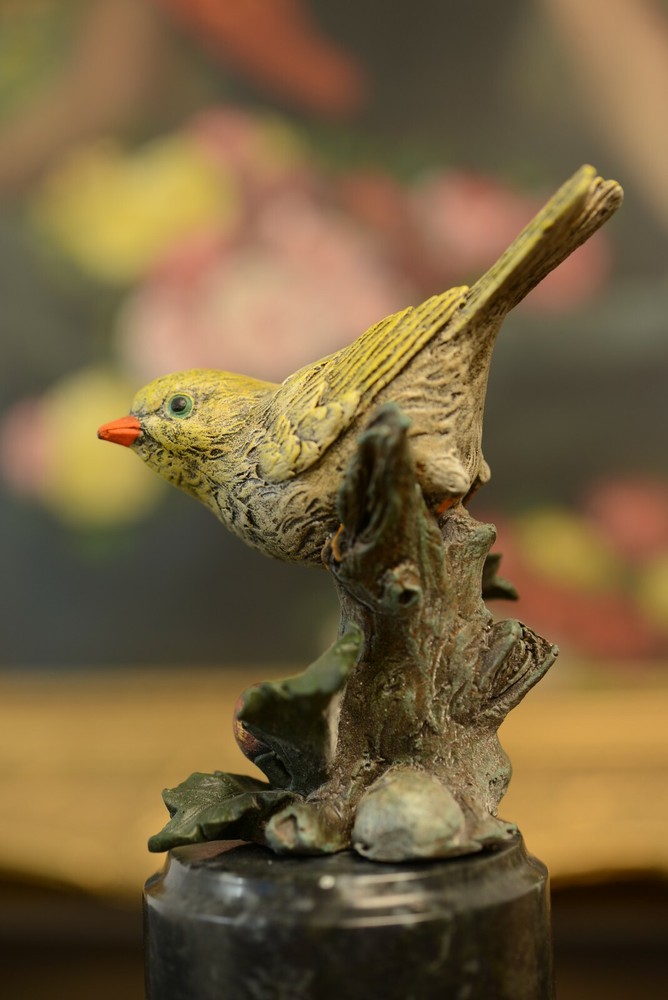 MILO BRONZE STATUE SCULPTURE BIRD STATUE