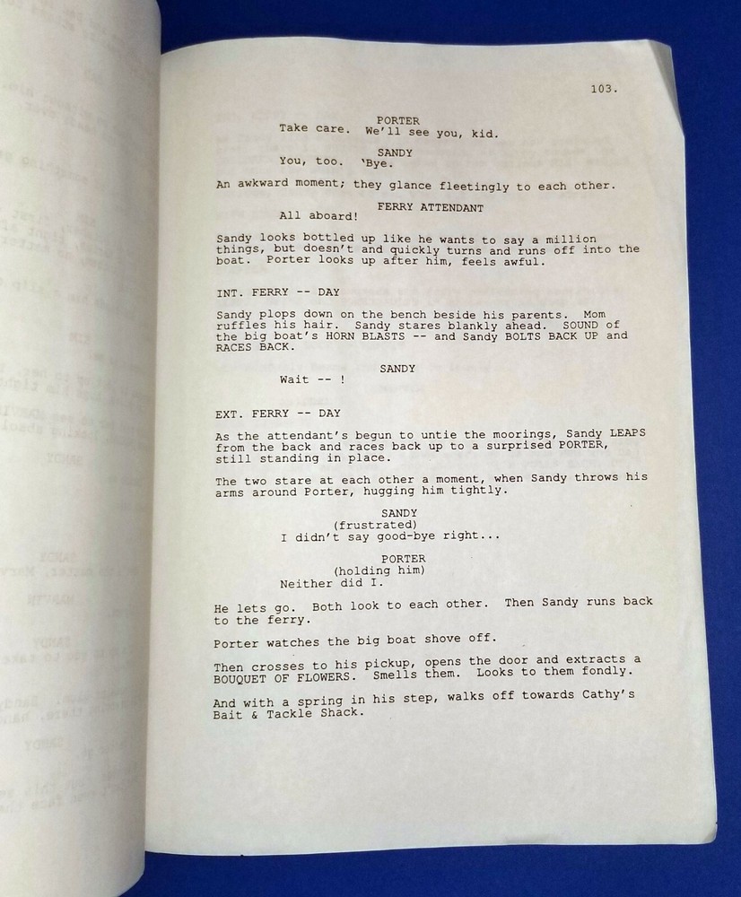 FLIPPER original script ELIJAH WOOD PAUL HOGAN 1996