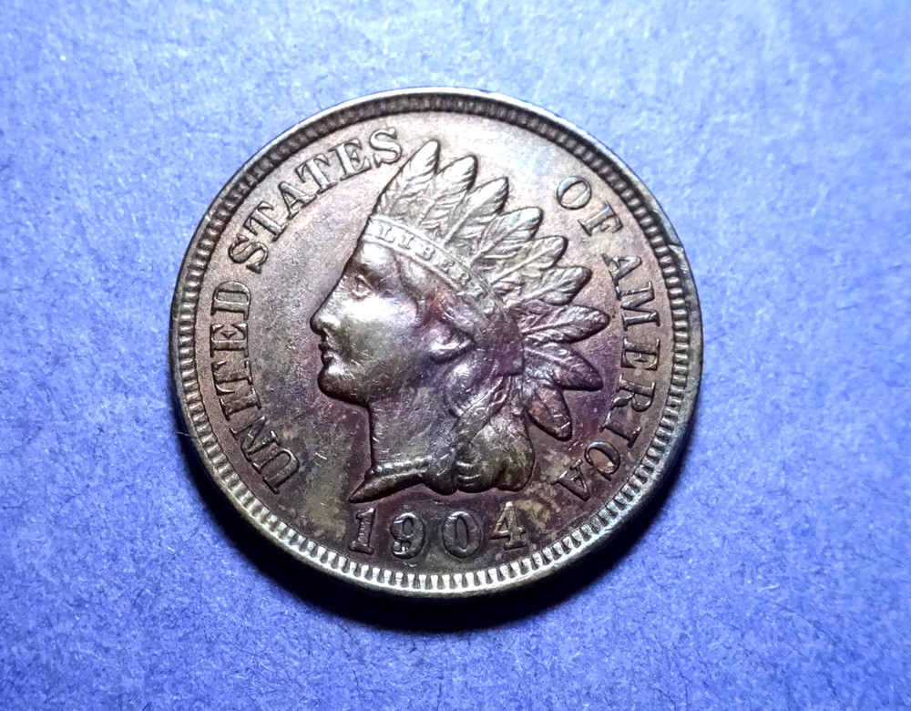1904 Indian Cent  Borderline Uncirculated