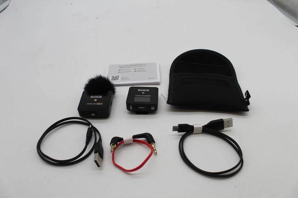 Rode Wireless GO II Single Channel Wireless Microphone System *READ* PC1308978