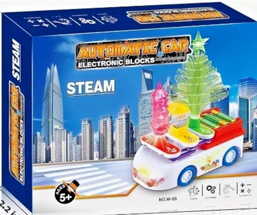 Automatic Car Electronic Blocks New Item Educational Steam Science