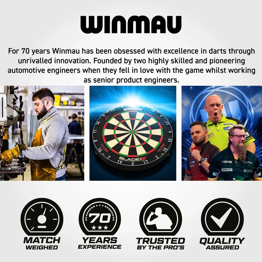 Winmau Switch Steel Tip Points - Wave Black 30mm