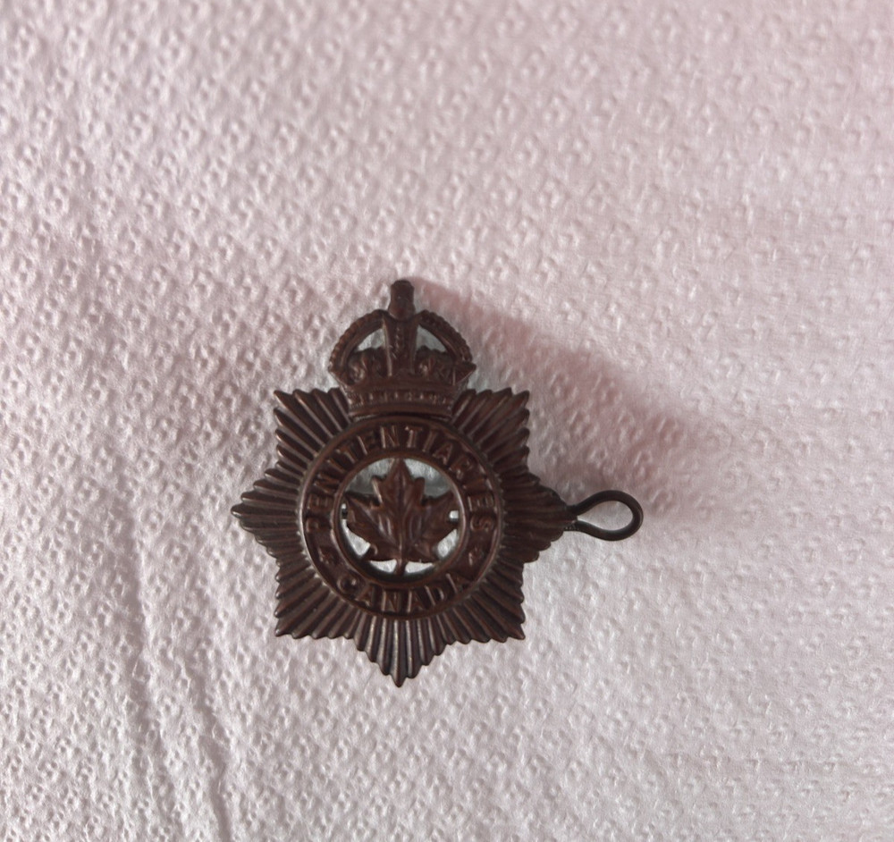 Canadian Penitentiary Badge WWll