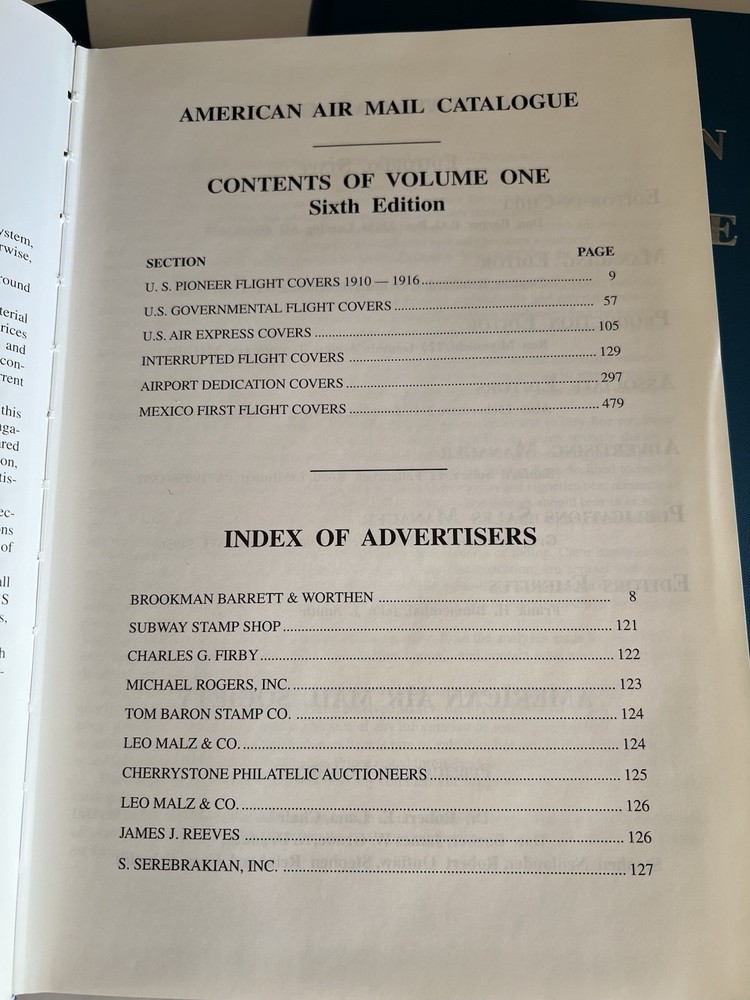 American Air Mail Catalogue 6th Edition Volumes 1-3 😄