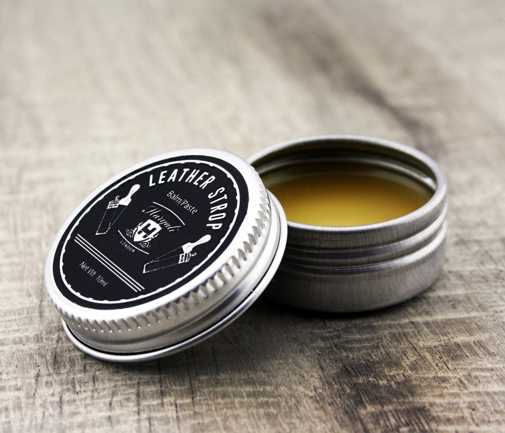 HERYALI LEATHER STROP COMPOUND PASTE 10ML SHARPENING STRAIGHT RAZOR BALM CREAM