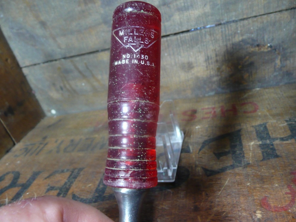 Vintage Millers Falls No. 1430 1/2" chisel