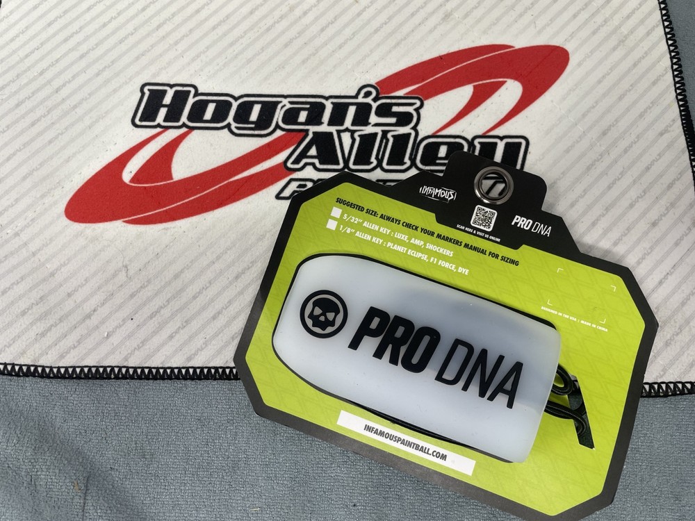 PRO DNA SET-STOP BARREL COVER (Clear) 1/8"